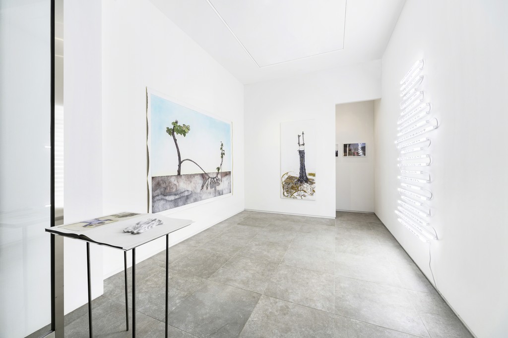 Installation view: Fahrettin Örenli, Nature of Me, P21 (28 February–31 March 2018). Courtesy P21. Installation view: Fahrettin Örenli, Nature of Me, P21 (28 February–31 March 2018). Courtesy P21.
