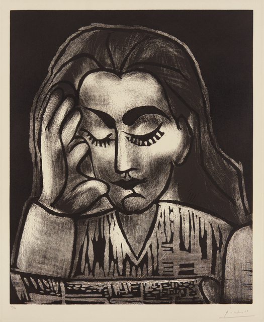 Pablo Picasso, ‘Jacqueline lisant (Jacqueline Reading)’, 1962, Phillips