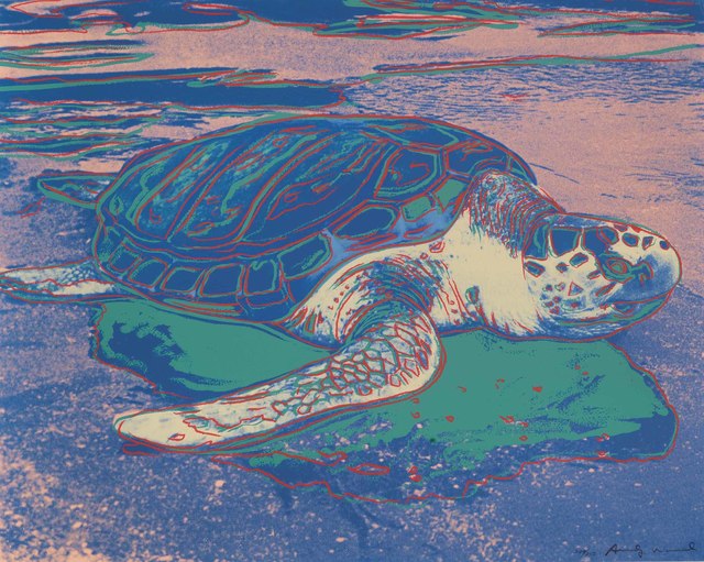 Andy Warhol, ‘Sea Turtle’, 1985, OSME Fine Art
