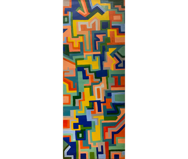 Marta Minujín, ‘Laberinto Minujinda’, 1985, Painting, Acrylic on canvas, Herlitzka + Faria
