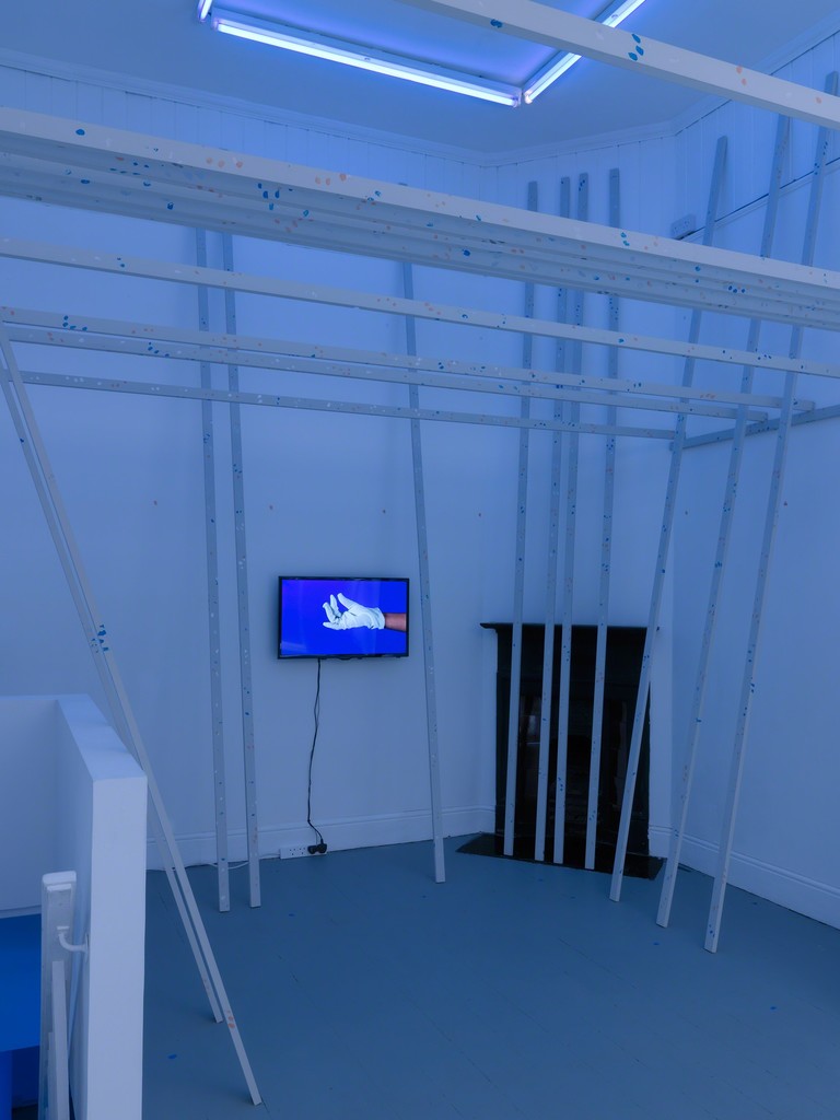 Ben Cain, Installation shot, Figure Finger Figure Finger Figure Figure Finger, 2015. Photo by Original&theCopy. Courtesy of the artist and Tenderpixel. Ben Cain, Installation shot, Figure Finger Figure Finger Figure Figure Finger, 2015. Photo by Original&theCopy. Courtesy of the artist and Tenderpixel.