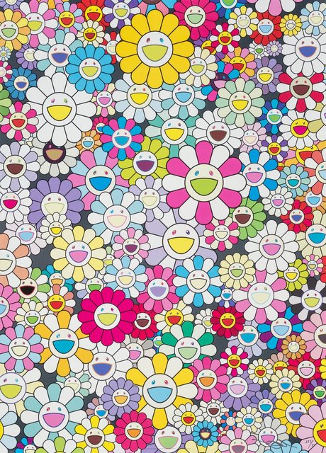 Takashi Murakami, ‘Shangri-La Shangri-La Multicolor’, 2013, Print, Offset lithograph in colors on satin wove paper, Heritage Auctions