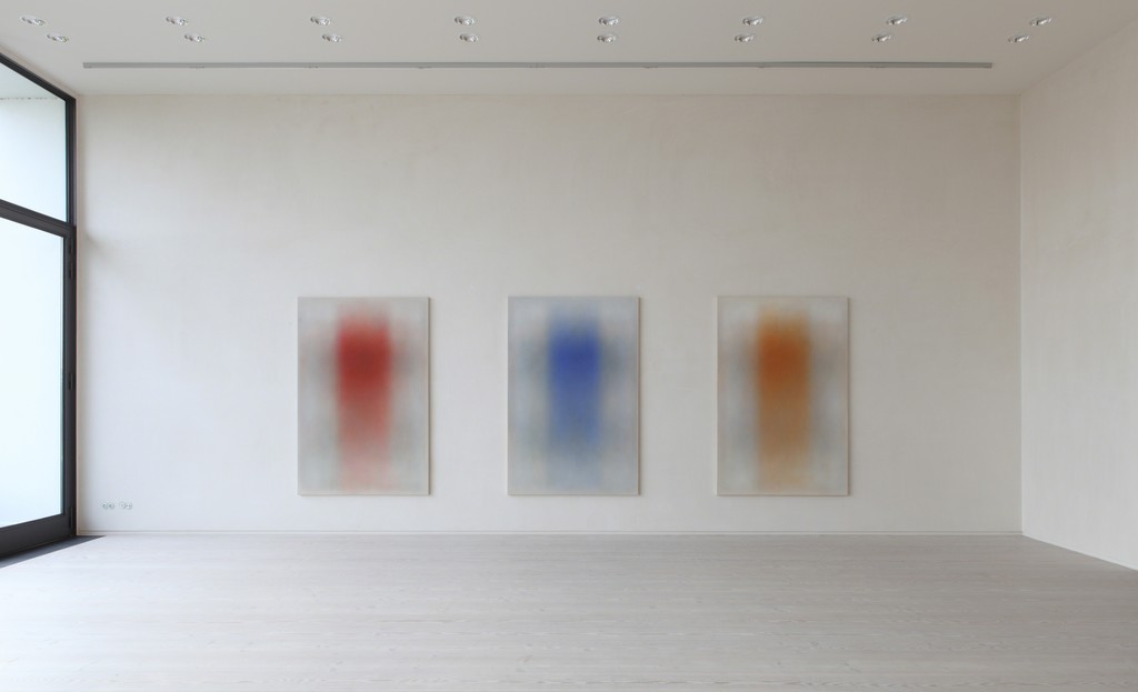 HANNS KUNITZBERGER, Ende 2016 Anfang 2017 früh, Ende 2016 Anfang 2017 Mitte, Ende 2016 Anfang 2017 spät, 2017, Oil on mollino, Kun 004 HANNS KUNITZBERGER, Ende 2016 Anfang 2017 früh, Ende 2016 Anfang 2017 Mitte, Ende 2016 Anfang 2017 spät, 2017, Oil on mollino, Kun 004