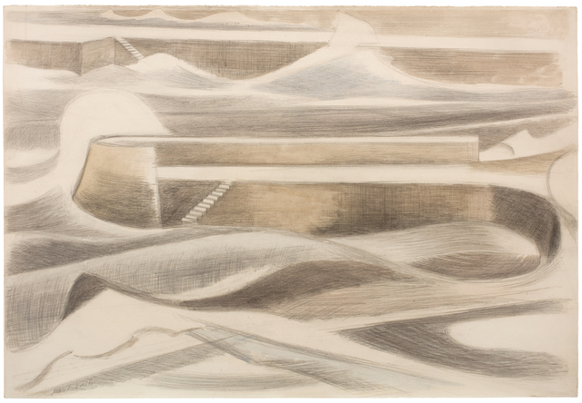 Paul Nash, ‘Sea Wall’, 1935, Piano Nobile