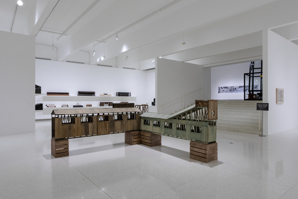 Siah Armajani: Follow This Line. Photo by Bobby Rogers, courtesy Walker Art Center. Siah Armajani: Follow This Line. Photo by Bobby Rogers, courtesy Walker Art Center.