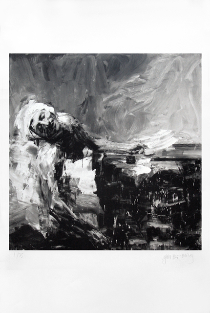 Yan Pei-Ming, ‘Marat’, 2013, Galerie Céline Moine & LGFA