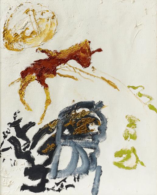 Don Van Vliet, ‘CIRCLES DON'T FLY, THEY FLOAT’, 1990, Painting, Oil on canvas, Van Ham