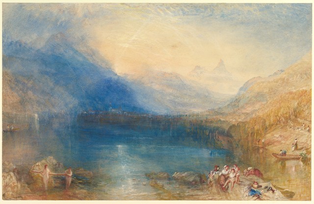 J. M. W. Turner, ‘The Lake of Zug’, 1843, The Metropolitan Museum of Art