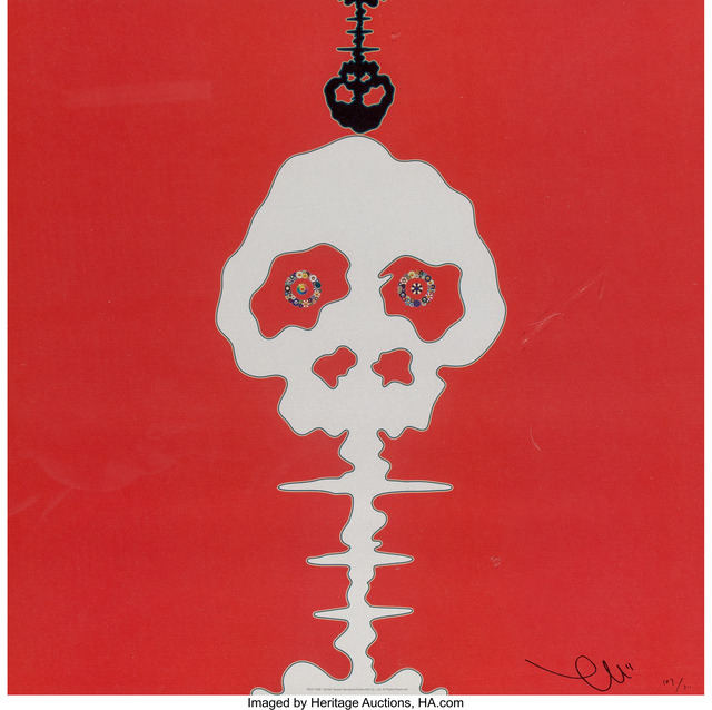 Takashi Murakami, ‘Red-Time’, 2008, Heritage Auctions