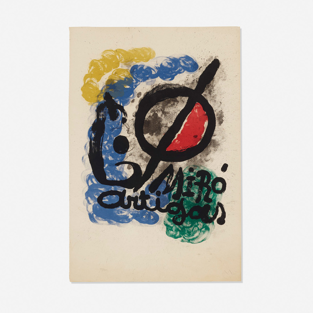Joan Miró, ‘Affiche pour l'Exposition Miro-Artigas’, 1963, Rago/Wright