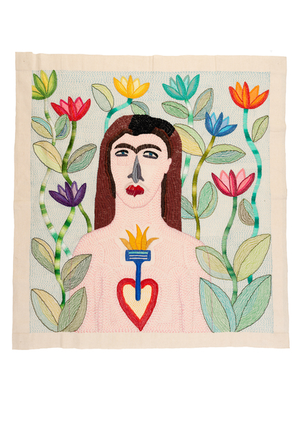 Paloma Castillo, ‘Pedro’, 2016, Textile Arts, Hand Embroidery, Isabel Croxatto Galería