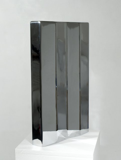 Eduardo Paolozzi, ‘Untitled’, 1968, Sculpture, Chromed steel, Flowers