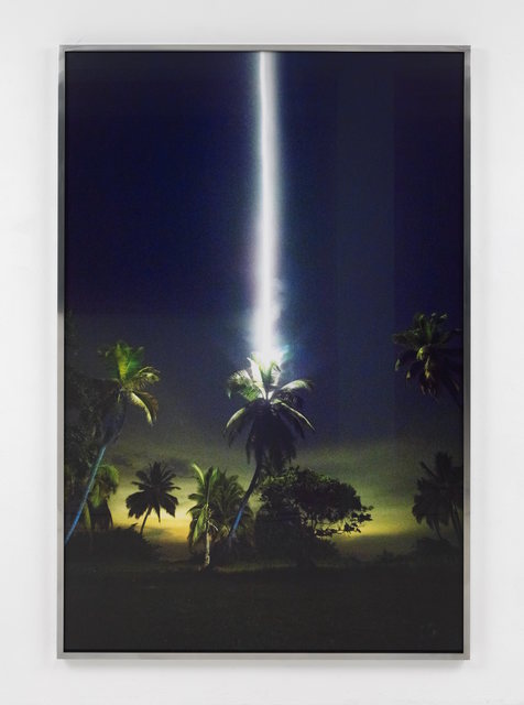 Julius von Bismarck, ‘Talking to Thunder (Palm tree)’, 2017, Photography, Fine Art Print on Photo Rag Baryta, Sies + Höke