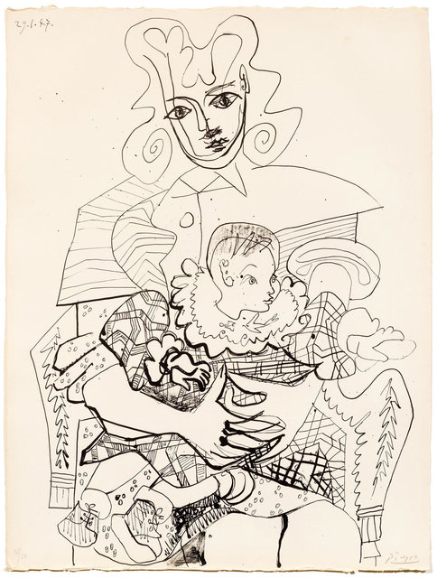 Pablo Picasso, ‘Inès et son enfant’, 1947, Koller Auctions