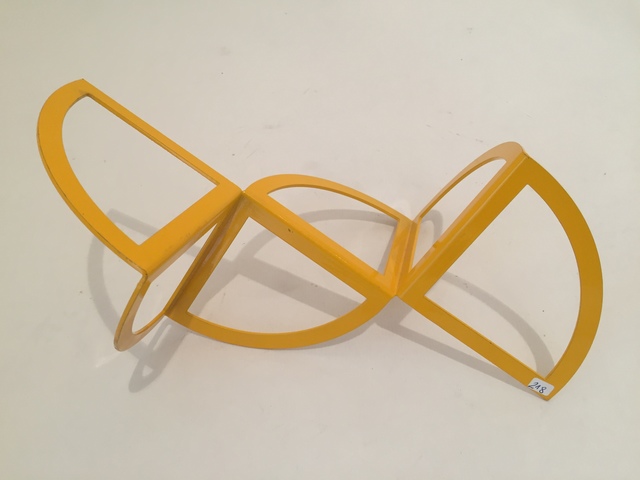Carlos Evangelista, ‘Open circles. Yellow 18/25’, ca. 2010, Sculpture, Lacquered steel, Galería Marita Segovia