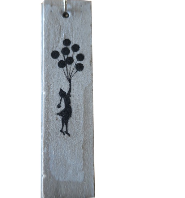 Banksy, ‘Balloons Girl key fob’, 2019, AYNAC Gallery