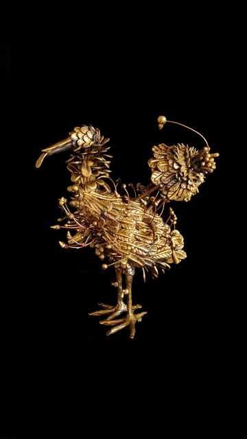 Fi Lee, ‘<The Encyclopedia of Phanerozoic Eon. Cenozoic era, Leeficene> 00012 Animalia, Chordata, Aves, Ciconiiformes, Ciconnidae, Ciconia "Birdwhosefeathersarethefangsofangrydogs"’, 2018, GALLERY SU: