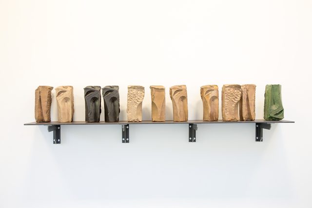 Jimmie Durham, ‘The Effect of Gamma Rays on Certain European Plants - Volume II’, 2014, Sculpture, Bronze, steel, Serpentine Galleries