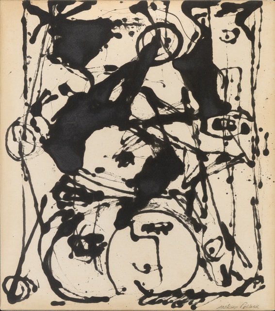 Jackson Pollock, ‘Black and White Painting II’, c. 1951, Dallas Museum of Art