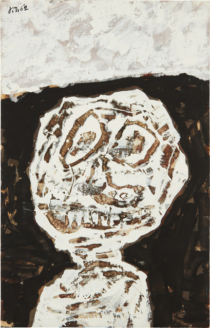 Jean Dubuffet, ‘Buste (avec graffiti au couteau)’, 22721, Phillips