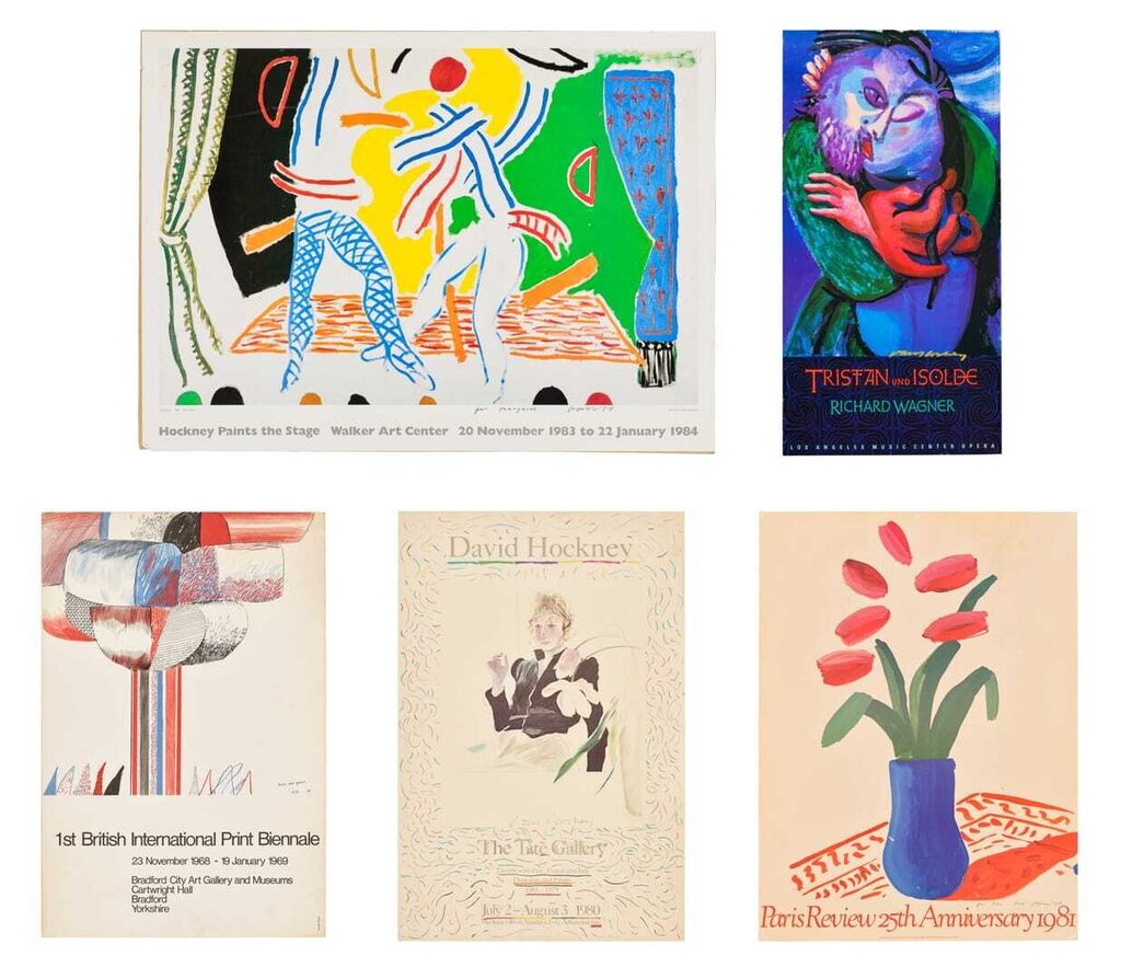 David Hockney - David Hockney: Travels with Pen, Pencil and Ink, Tate Gallery, London, 1980 (Celia in a Black Dress with W...