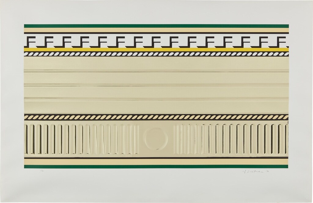 Roy Lichtenstein - Entablature III from Entablature