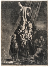 The Descent from the Cross: Second Plate