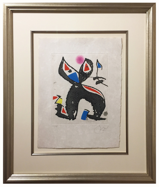 Joan Miró, ‘Le Marteau Sans Maitre, Plate 10’, 1976, Elliott Gallery