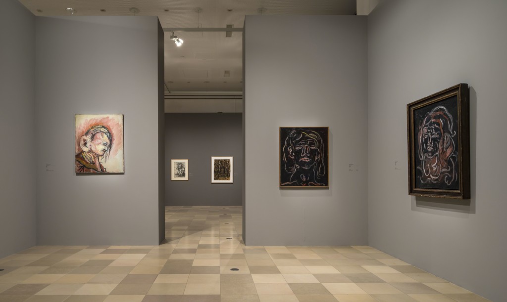 Exhibition view "Georg Baselitz. The Heroes" Photo: Städel Museum (2016) Exhibition view "Georg Baselitz. The Heroes" Photo: Städel Museum (2016)