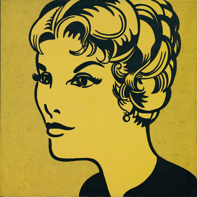 Roy Lichtenstein, ‘Head: Yellow and Black’, 1962, Painting, Oil on canvas, Gagosian