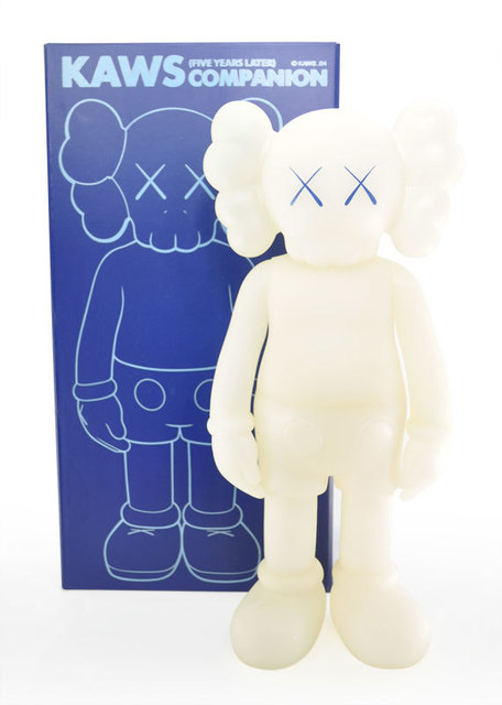 KAWS, ‘(5 YEARS LATER) GID BLUE’, 2004, Sculpture, Painted Cast Vinyl by Medicom for Kawsone, Dope! Gallery