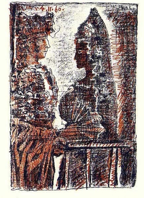 Pablo Picasso, ‘Torero y Señorita from "Le Carmen des Carmen"’, 1964, Dawson Cole Fine Art