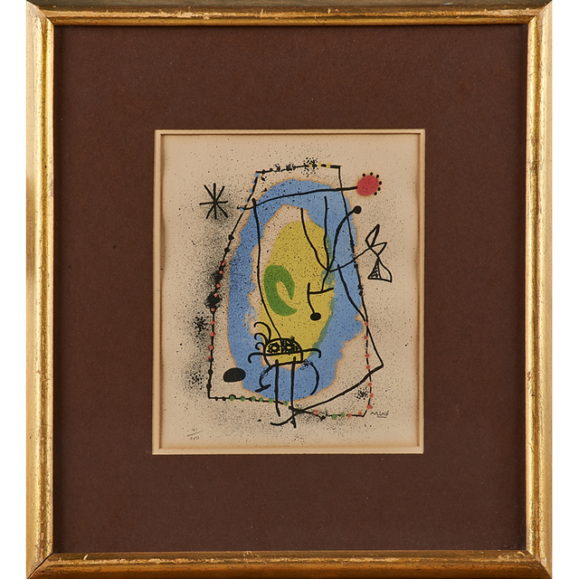 Joan Miró, ‘Untitled (framed)’, Rago/Wright