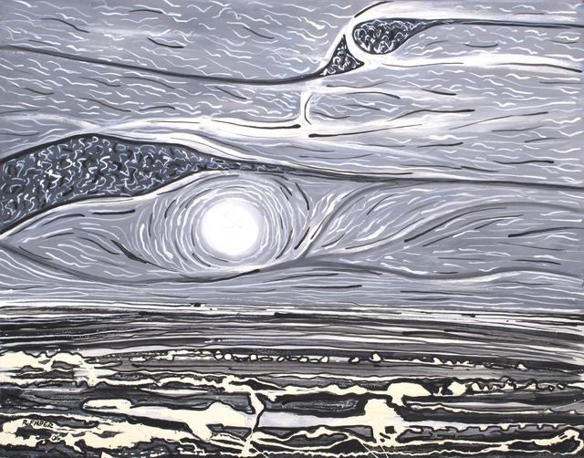 Robert Fisher, ‘Moon and Stars- Lake Eyre’, Wentworth Galleries