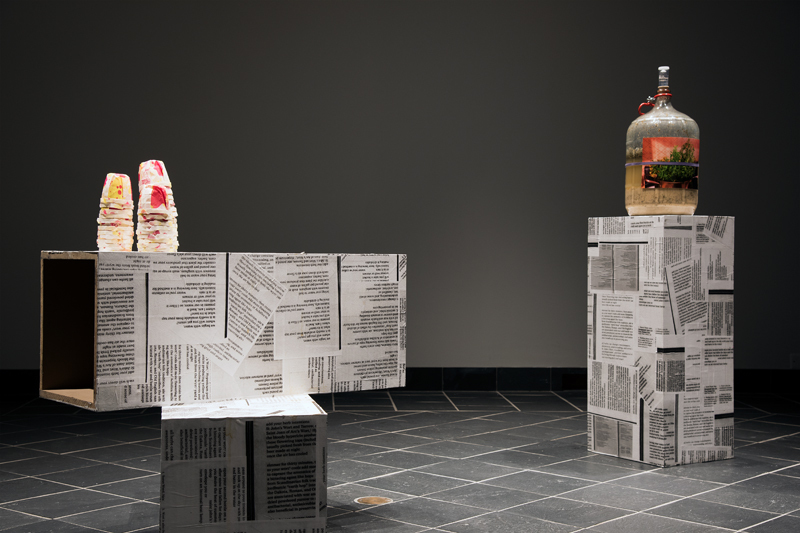 Installation view, Unwilling: Exercises in Melancholy at Cantor Fitzgerald Gallery. Photo: Lisa Boughter Installation view, Unwilling: Exercises in Melancholy at Cantor Fitzgerald Gallery. Photo: Lisa Boughter