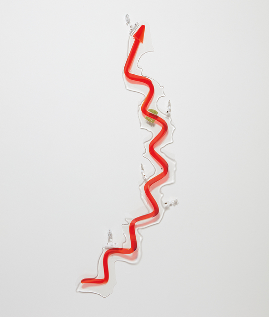 Katja Novitskova, ‘Growth Potential (not yet titled)’, 2014, Mixed Media, Digital print on film, urethane rubber, insects and leaves, Phillips