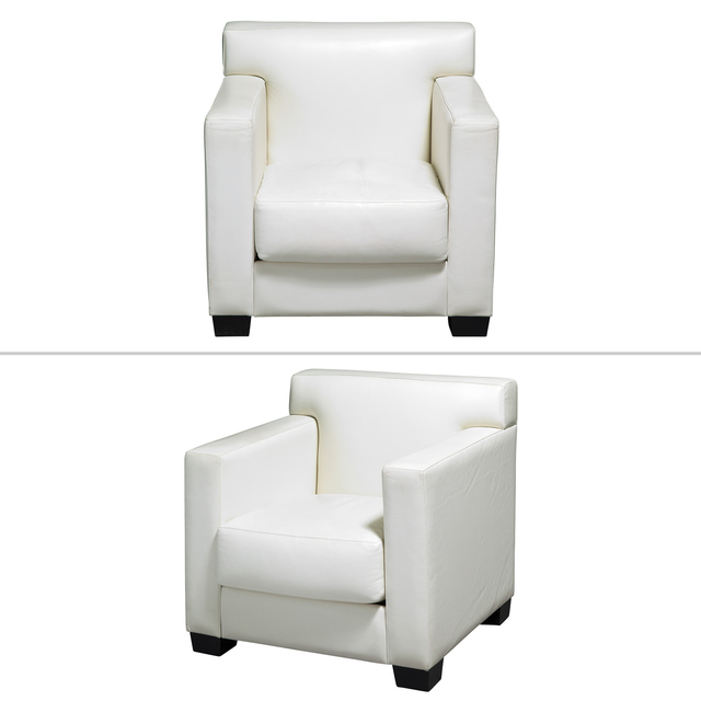 ‘Pair of Jean-Michel Frank Leather Upholstered Club 1930’, Design/Decorative Art, Doyle