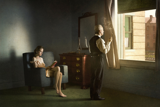 Richard Tuschman, ‘Hotel By Railroad’, 2012, Edward Hopper House