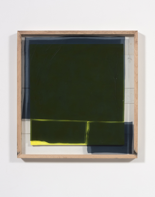 Graham Collins, ‘Gondwana’, 2018, Painting, Spray enamel on canvas, reclaimed wood, glass, window tint, Steve Turner