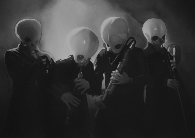 Radenko Milak, ‘The alien band / Star Wars IV (#27)’, 2018, PRISKA PASQUER