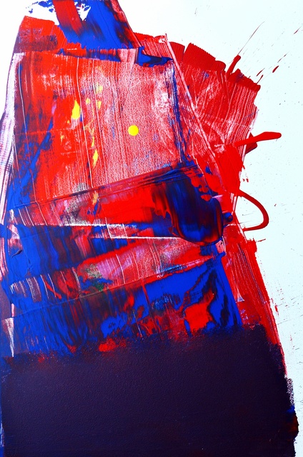 Anthony Hunter, ‘Scrape, Scrape, Scrape From the Tableside of My Heart Painting’, 2019, JoAnne Artman Gallery