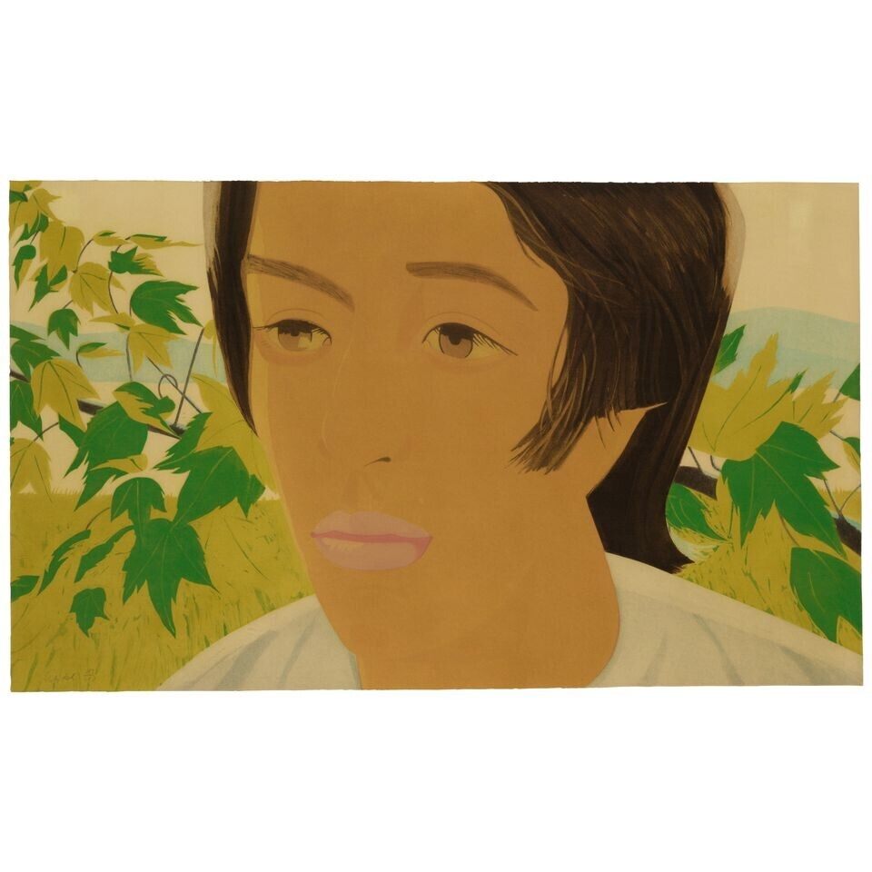 Alex Katz - Boy with Branch I (Cantz 78)