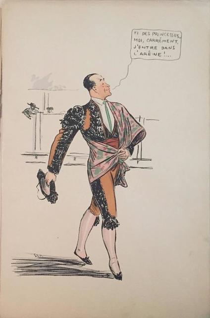 Georges Goursat, ‘Rare Vintage Art Deco "White Bottoms" Lithograph Pochoir’, 20th Century, Lions Gallery