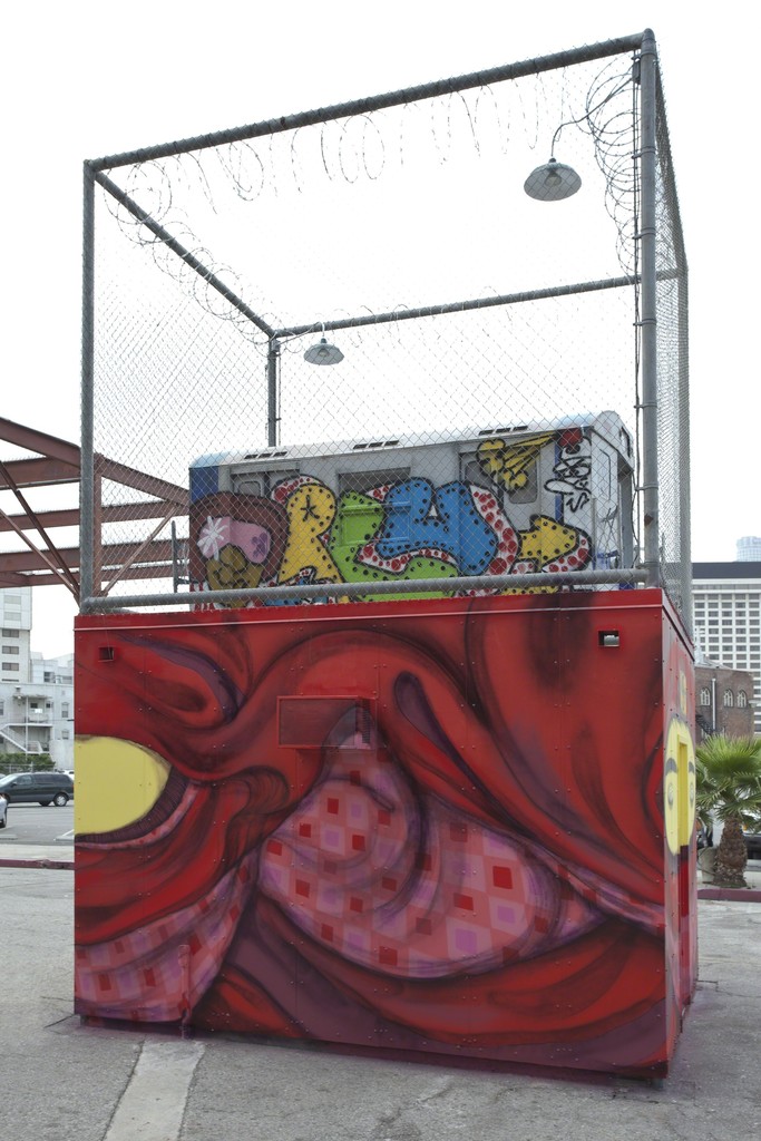 Installation view of "Art in the Streets" at MOCA, Los Angeles (2011). Installation view of "Art in the Streets" at MOCA, Los Angeles (2011).