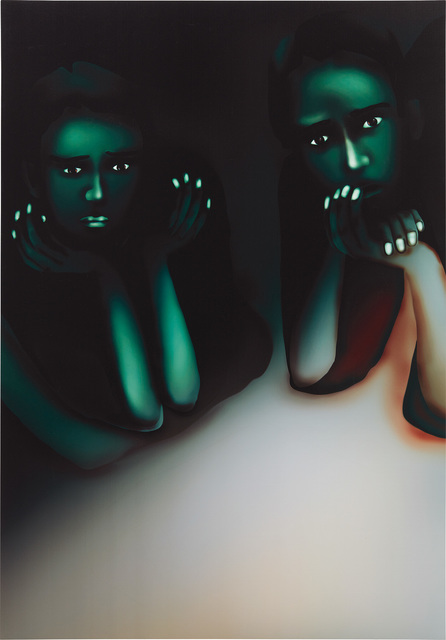Louisa Gagliardi, ‘8:30 p.m.’, 2016, Other, Ink and nail polish on PVC vinyl, Phillips