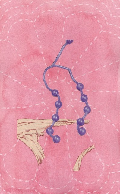 Aaron McIntosh, ‘Transitional Object Study #9’, 2016, Painting, Watercolour, colour pencil, and collage on Bristol Board, Isabel Croxatto Galería