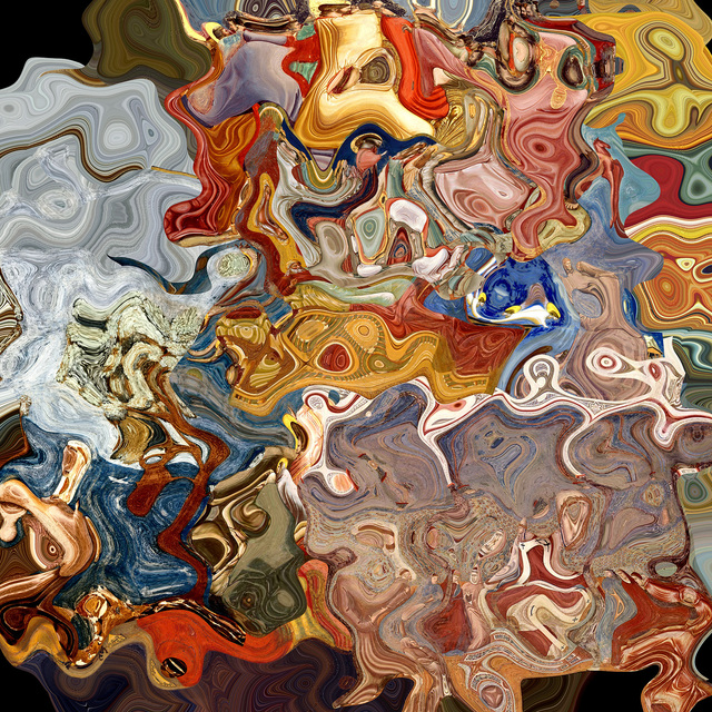 Daniel Canogar, ‘Amalgama VIII (Gioto)’, 2019, Mark Moore Fine Art