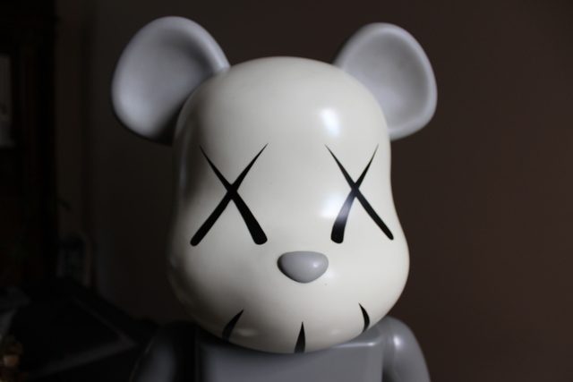 kaws chomper bearbrick 1000