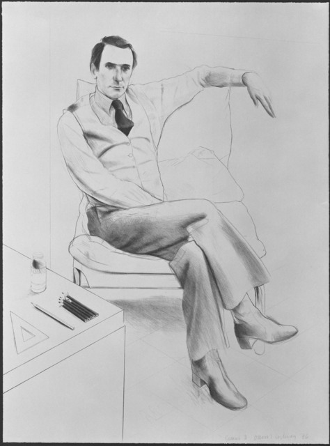 David Hockney, ‘Nicholas Wilder’, 1976, Gemini G.E.L.