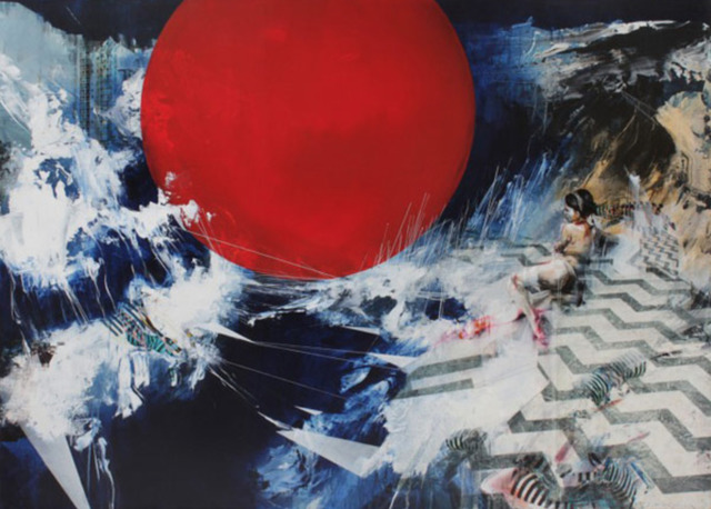 Ian Francis, ‘A Red Sphere Grows’, 2012, On The Wall